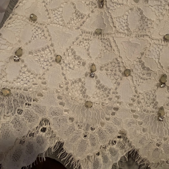 Marciano Beaded Lace Skirt - Picture 2 of 4